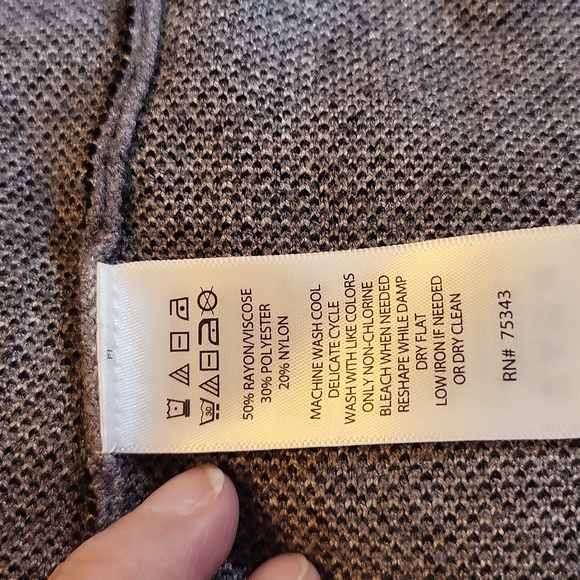 Rachel Zoe Very nice knit jacket sweater with hood and waist tie - Picture 8 of 8